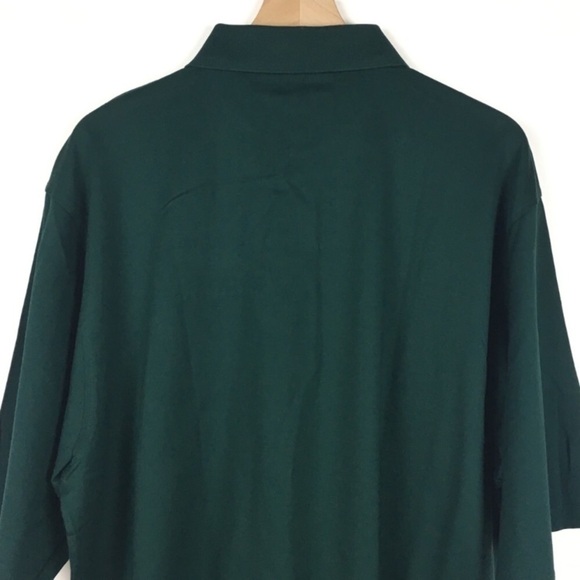 PETER MILLAR Polo Shirt Short Sleeve Doctors Hospital Green Golf Size XL NWT - Picture 4 of 7